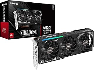 Placa de Vídeo ASRock AMD Radeon RX 9070 Challenger 16GB